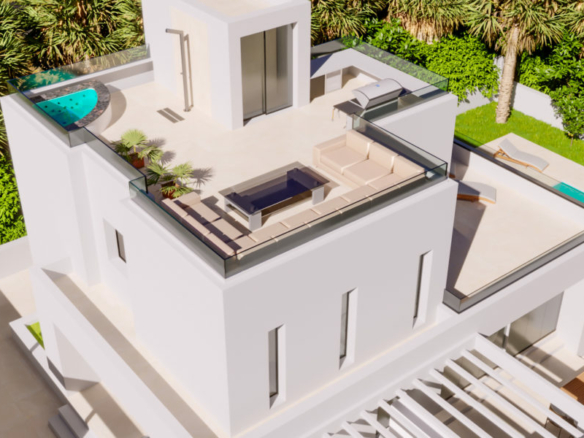 Nueva Andalucia – 4B Modern Villa – Central -New