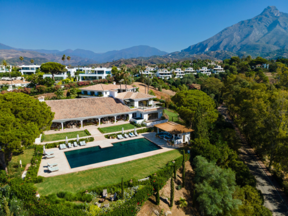For Sale 🏰 Luxurious Villa in Marbella Golden Mile 🌴  16 Bedrooms – Sea Views