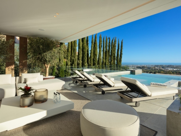 SOLD – La Quinta – 5B Modern Villa – Gated -Sea Views
