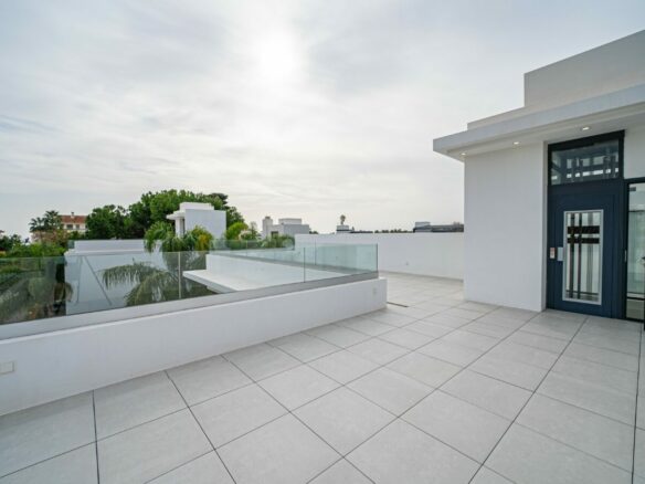 🏡✨ FOR SALE: Modern Villa on the Golden Mile – Beachside Paradise 🌊☀️