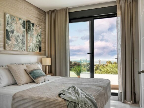 Marbella Hillside -3B Modern Penthouse – Sea Views