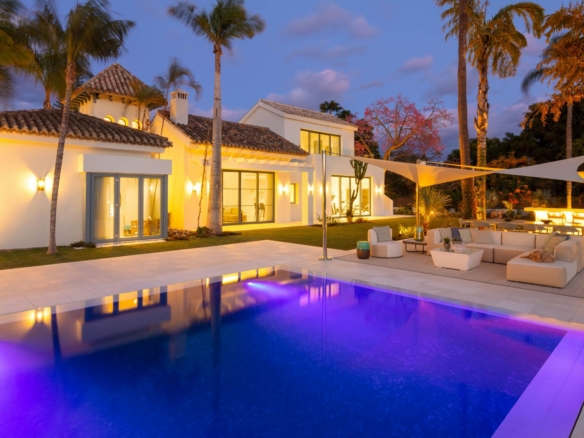 Nueva Andalucia – 7B Mansion -1st Line Golf – RENT