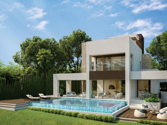 Marbella Town – Modern 4B Villa – Walk to Town