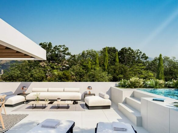 Marbella Town – Modern 4B Villa – Walk to Town
