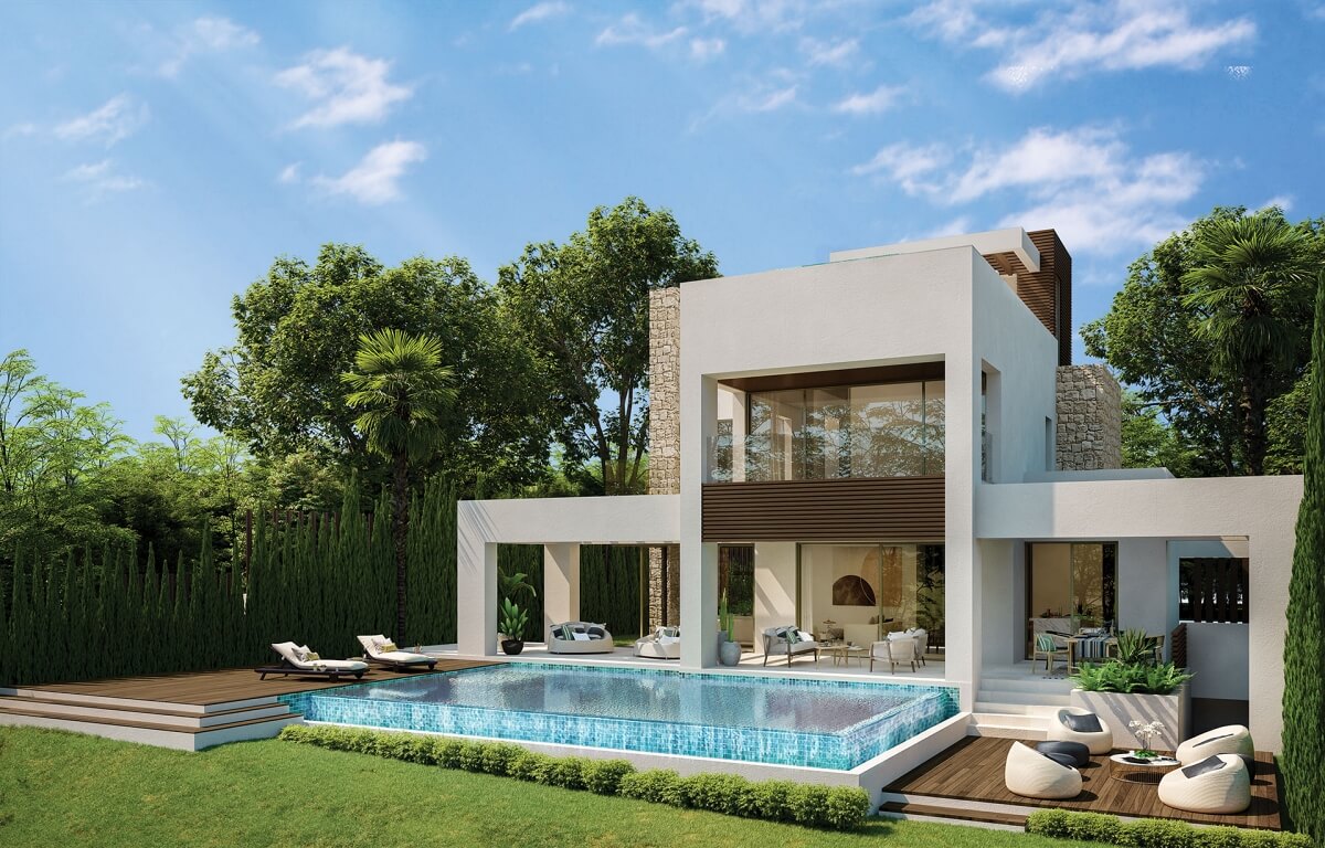 Marbella Town – Modern 4B Villa – Walk to Town