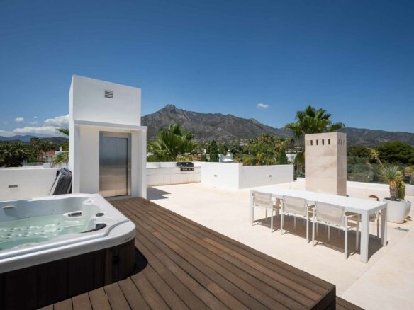 Altos Puente Romano – 6B Modern Villa  – Gated – For RENT