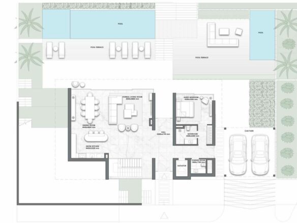 Lamborghini designed  Villas in a Gated Community in Benahavis (Spain)