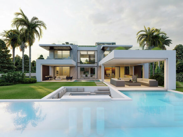 🏡✨ Luxurious 7 Bedroom Detached Villa For Sale – The Golden Mile – Gated
