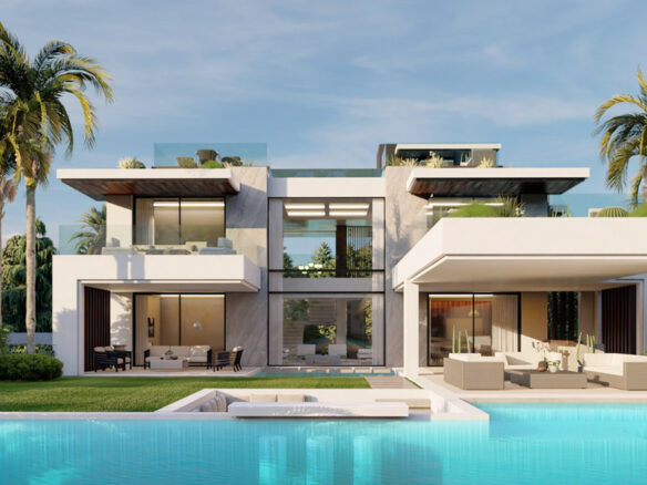 🏡✨ Luxurious 7 Bedroom Detached Villa For Sale – The Golden Mile – Gated