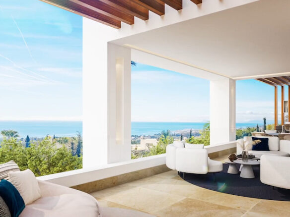 Sierra Blanca – Modern 5B Villa  – Sea Views – Gated