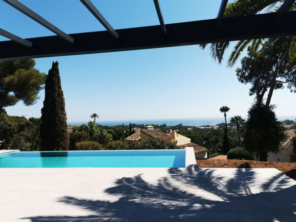 Elviria – 4B Luxury Villa –  Panoramic Sea Views