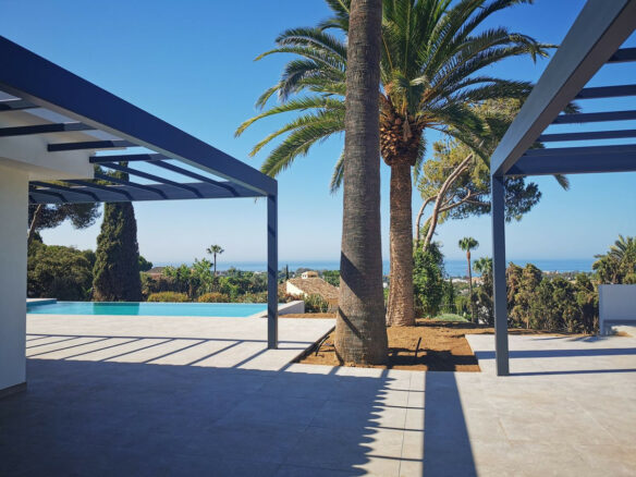 Elviria – 4B Luxury Villa –  Panoramic Sea Views
