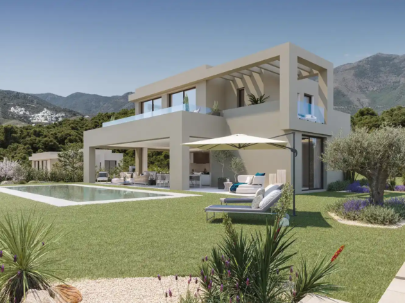 For Sale – Benahavis – Modern Villa – Hilltop – Gated – Spa – Gym -Ready 2025-27