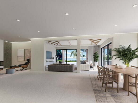 Elviria – 4B Luxury Villa –  Panoramic Sea Views