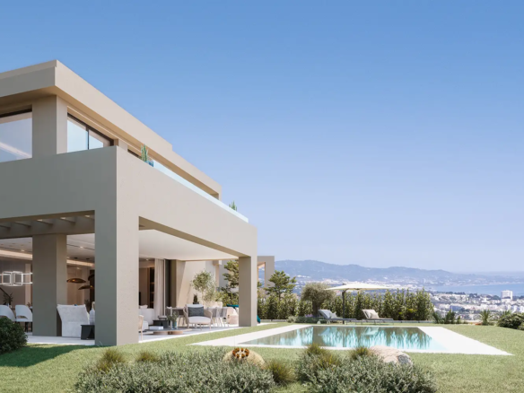 For Sale – Benahavis – Modern Villa – Hilltop – Gated – Spa – Gym -Ready 2025-27