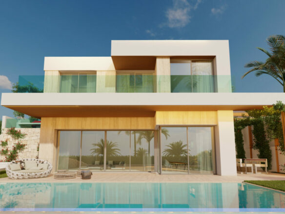 Estepona – 1st Line Golf – Off plan 3-4B villas