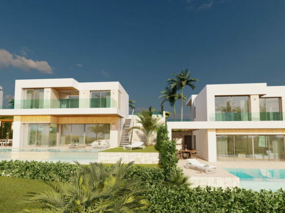 Estepona – 1st Line Golf – Off plan 3-4B villas
