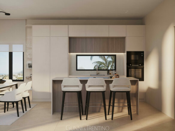 Estepona – 1st Line Golf – Off plan 3-4B villas