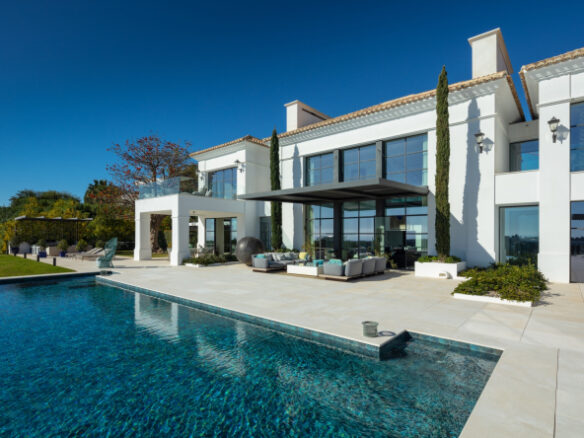Los Flamingos – 5B Modern villa – Sea Views  – Gated