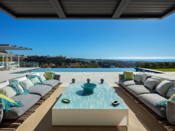 Los Flamingos – 5B Modern villa – Sea Views  – Gated