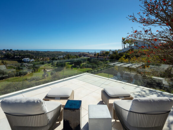 Los Flamingos – 5B Modern villa – Sea Views  – Gated