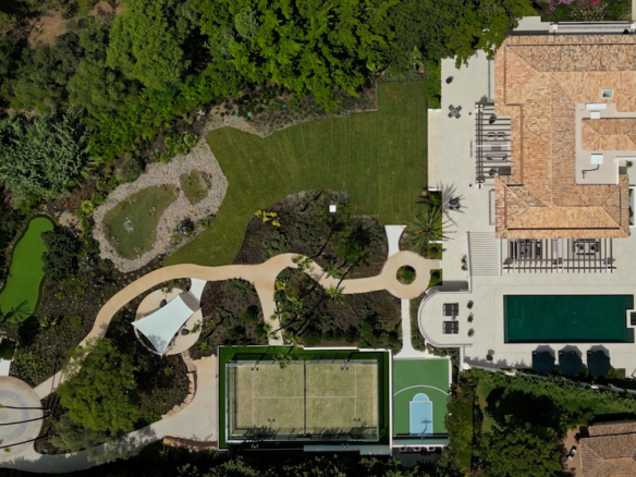 🏰 Marbella Hillside Mansion with Spa, Indoor pool & Tennis Court 🎾🌅