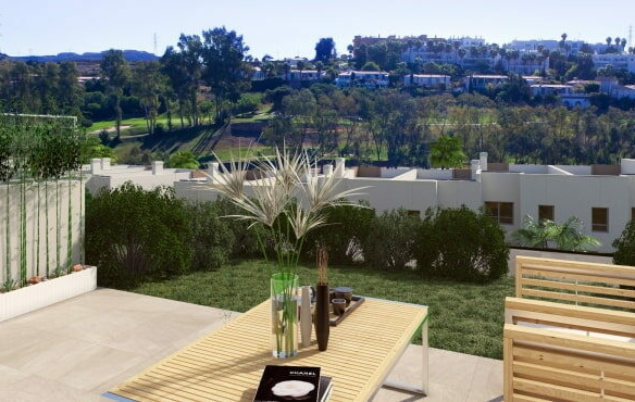 Estepona – New 3B  House – Golf area