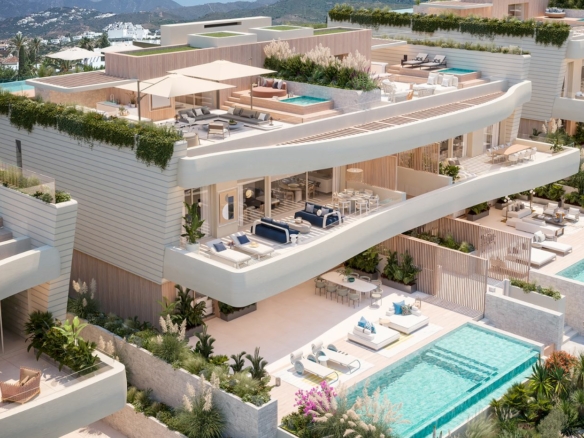 Marbella Beachfront – Duplex Apts & Semi Detached Villas (Ready 2025)