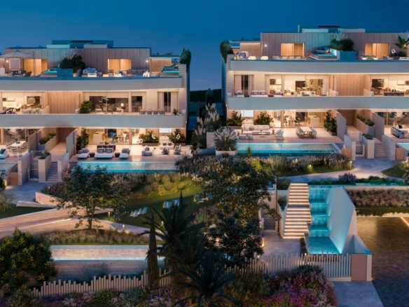 Marbella Beachfront – Duplex Apts & Semi Detached Villas (Ready 2025)