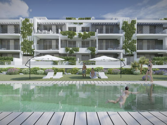 New Golden Mile – New 2/3 apts – Near Beach & School