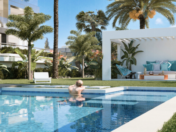 New Golden Mile – New 2/3 apts – Near Beach & School