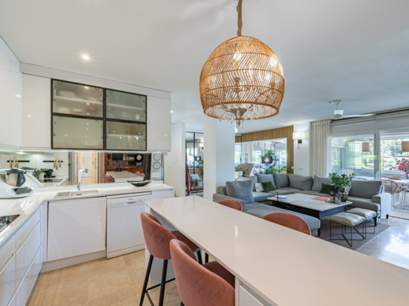 Guadalmina  – 3 B Garden Apt. – 1st Line Golf