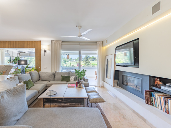 Guadalmina  – 3 B Garden Apt. – 1st Line Golf