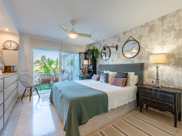 Guadalmina  – 3 B Garden Apt. – 1st Line Golf
