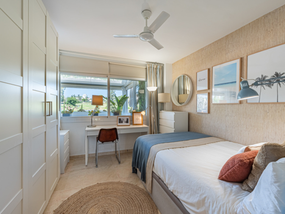 Guadalmina  – 3 B Garden Apt. – 1st Line Golf