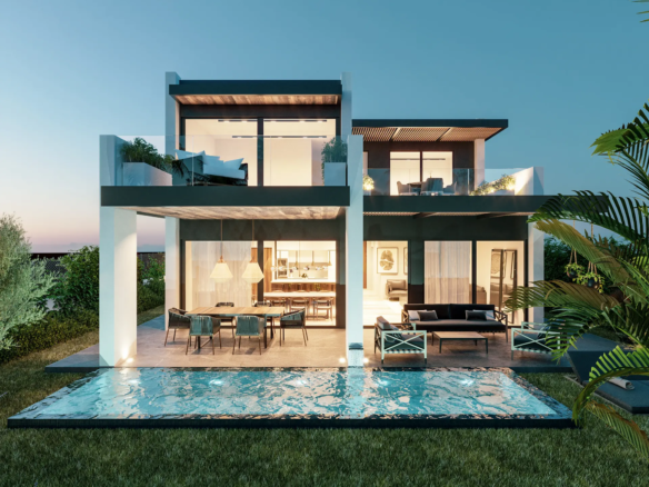 New Golden Mile – 8 Modern Villas – 1st Line Golf