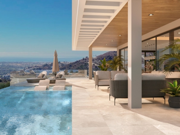 🏡 FOR SALE – El Madroñal, Benahavís ✨ 🌊 Modern Villa | Sea Views | Gated Community