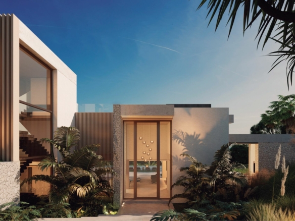 Cascada de Camoján  -7B Modern Villa  – Sea Views – Gated