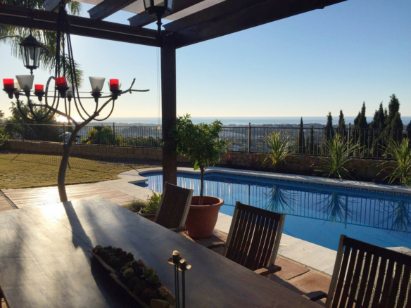Benahavis – 🏡 Modern 4B Villa with Panoramic Views for Long Term Rental 🏡