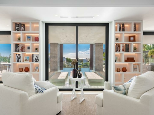 🏡 For Sale -Spectacular Contemporary Villa – La Alquería, Benahavís 🌅🏌️‍♂️
