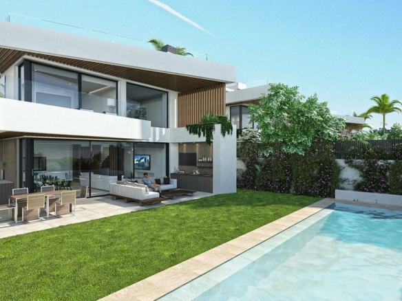 🏡 For Sale: Brand-New Beachside Villa in Puerto Banús, Marbella 🌊🌴