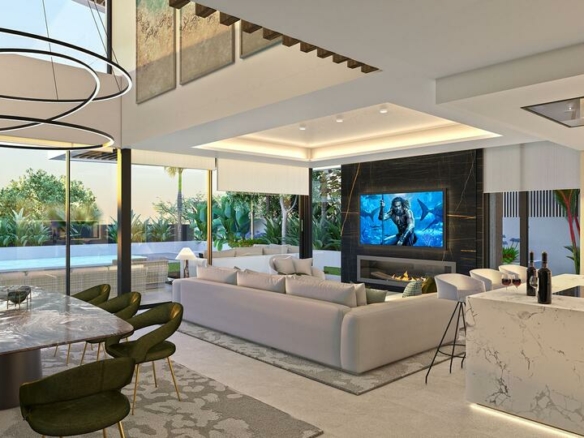 🏡 For Sale: Brand-New Beachside Villa in Puerto Banús, Marbella 🌊🌴