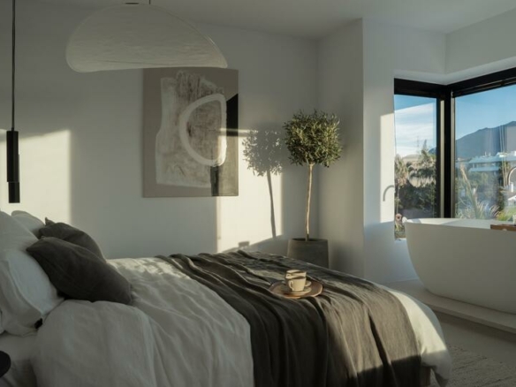 🏡 For Sale | Renovated Scandinavian Style Villa in Puerto Banús, Marbella 🌴