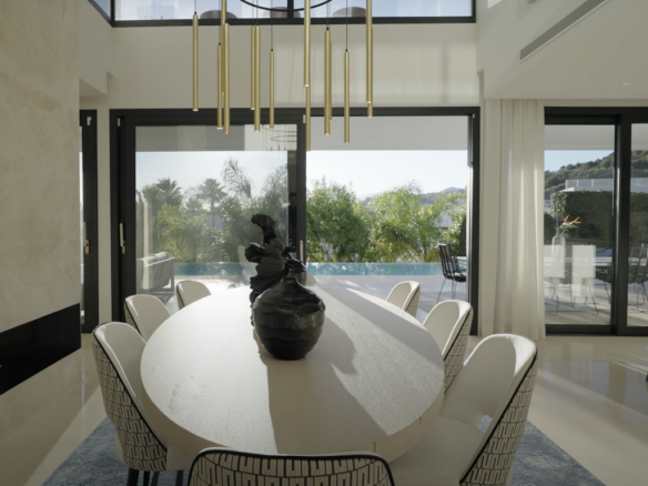 Nueva Andalucia – Modern 5B Villa – Gated – Turnkey