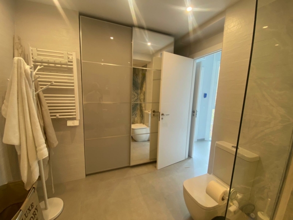 For Sale  – Malaga Port  – 4 Bedrooms  Reformed Apartment with Sea Views