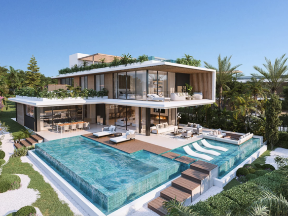 🏡 For Sale: Golden Mile – Modern Villas – Gated – Sea Views