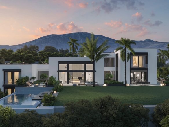🏰✨ FOR SALE: TIMELESS MODERN VILLA IN CASCADA DE CAMOJÁN! ✨🏰 SEA VIEWS – GATED 🌊🚪