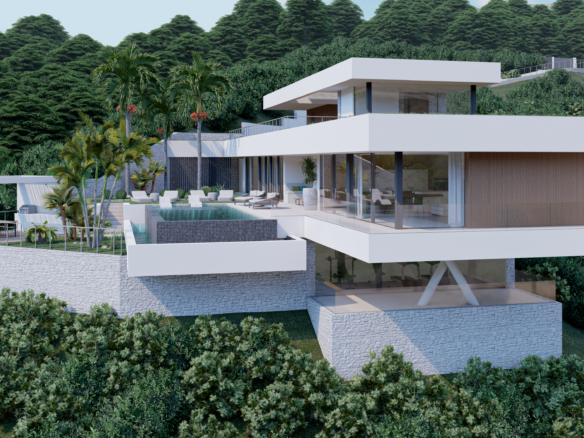 For Sale 🏡  Monte Mayor D3 – Modern Villa with Sea Views 🏡 Gated Community