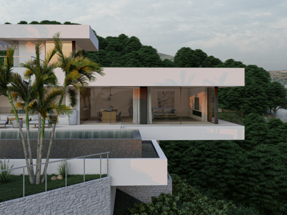 For Sale 🏡  Monte Mayor D3 – Modern Villa with Sea Views 🏡 Gated Community