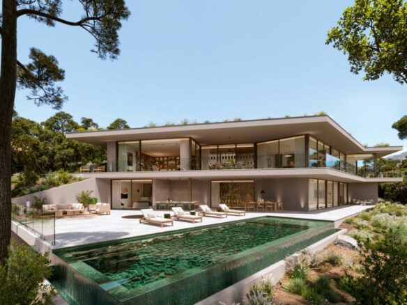 SOLD 🏡 Monte Mayor i2 – Hilltop Modern Villa with Sea Views in Gated Community Villa.Delivery time: December 2025.
